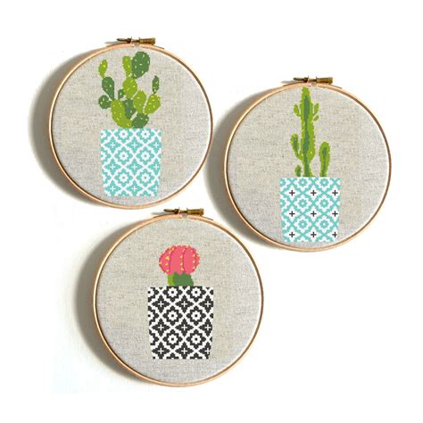 See more ideas about cactus cross stitch, cross stitch, cross stitch embroidery. Cactus cross stitch Counted cross stitch pattern Geometric ...