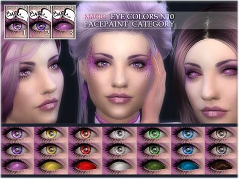 Magic Eye Colors N10 By Bakalia At Tsr Sims 4 Updates