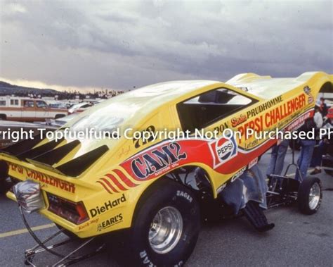 Don Snake Prudhomme 8x10 Nhra Pepsie Challenger Funny Car Color Photo