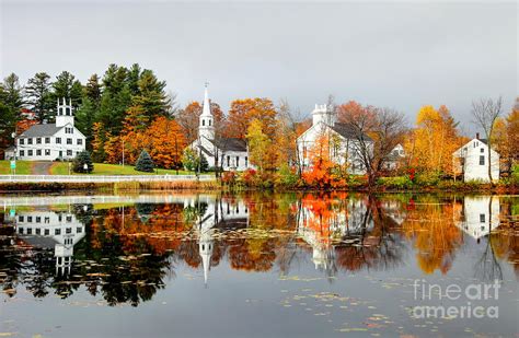 New England Village Photograph By Denis Tangney Jr Fine Art America