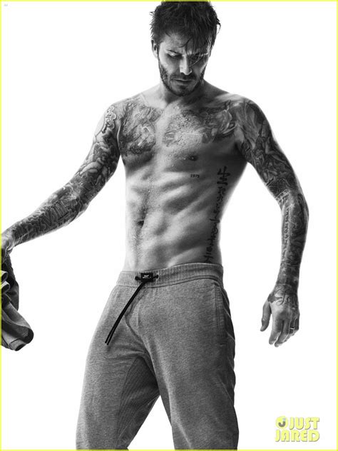 David Beckham Posing Shirtless And Sexy Naked Male Celebrities