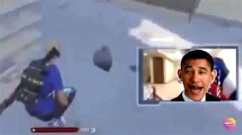 Obama Ninja Gamer Rage Whilst Streaming Youtube