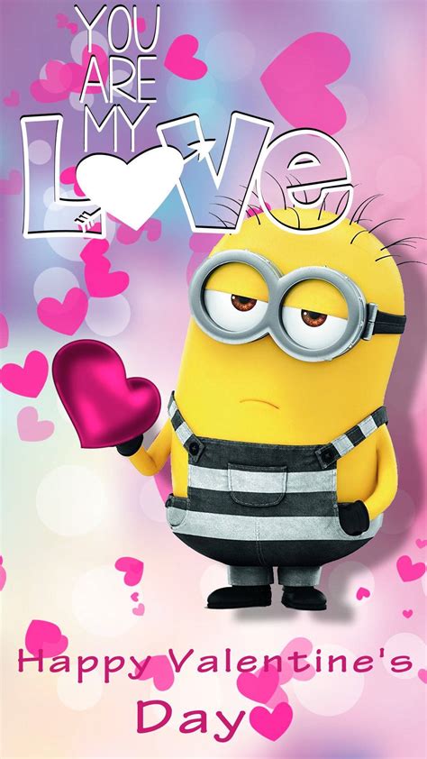 Download Minion You Are My Love Wallpaper