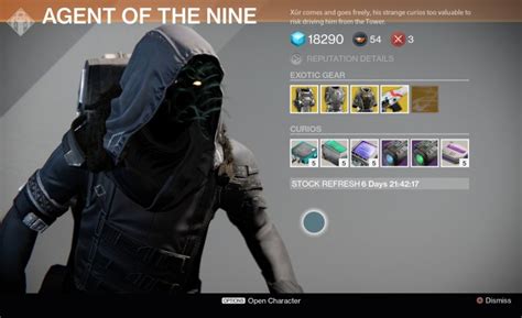 Destiny Xur Location And Full Exotic Inventory Unveiled