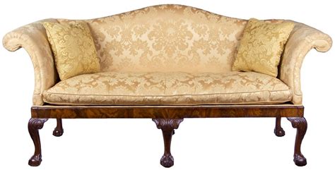 Chippendale Camelback Sofa With Claw And Ball Feet English Or Irish