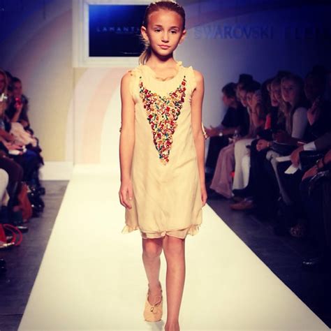 Rock Star Child Model Angelina Galiano Porcelli Walks In T Flickr