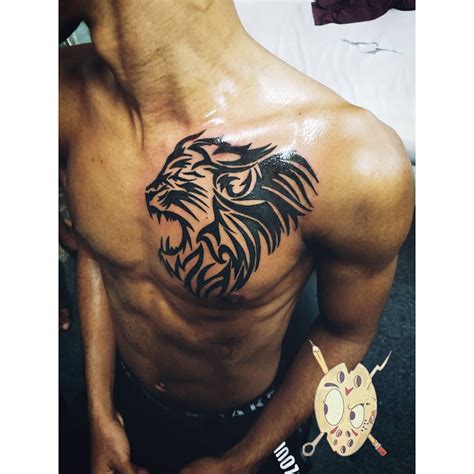 Details More Than 130 Lion Chest Tattoo Super Hot Vn