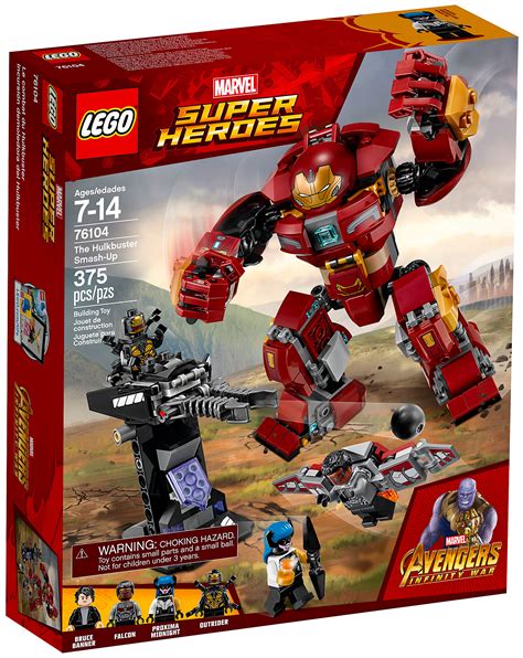 Lego Marvel 76104 Pas Cher Le Combat De Hulkbuster