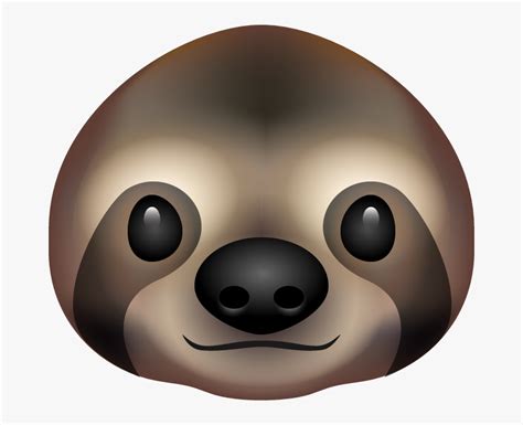 Sloth Head Emoji Awake Big Sloth Picture Transparent Background Hd