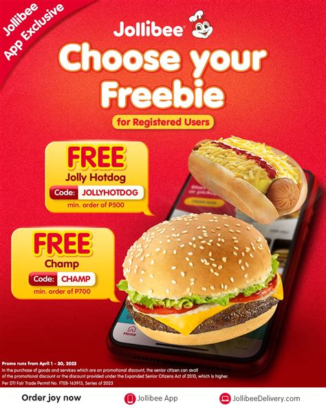 Promotions And Discounts Jollibee