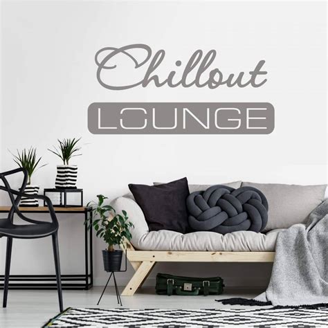 Wandtattoo Chillout Lounge Wall Artde