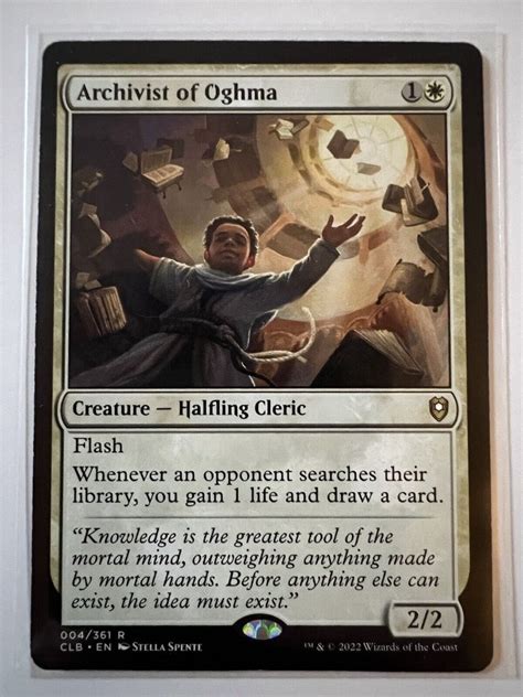 Mtg Archivist Of Oghma Krakow Kup Teraz Na Allegro Lokalnie