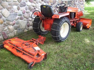 Case Ingersoll Lawn Garden Tractor Snow Blower Mower Deck Ebay