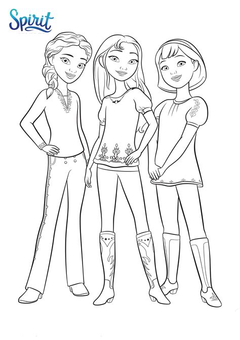 Maybe you would like to learn more about one of these? Spirit Riding Free Coloring Pages. 40 New Images Free ...