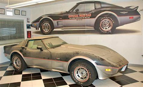 Barn Find 78 Corvette Pace Car Sold To Sheik For 50000 Corvette