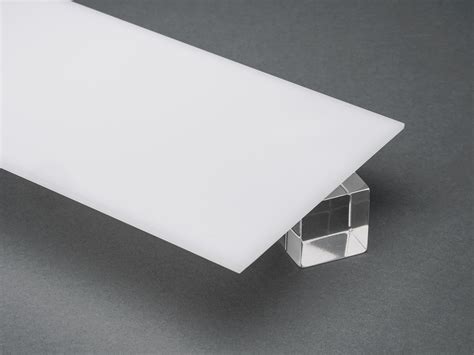 White Translucent Acrylic Sheet Canal Plastics Center