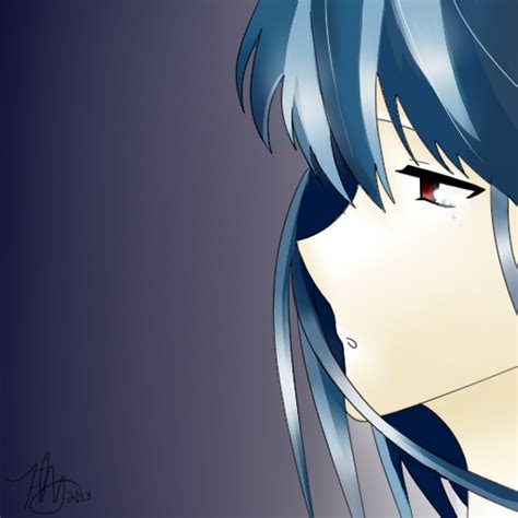 Anime Side Profile Crying By Furemi On Deviantart