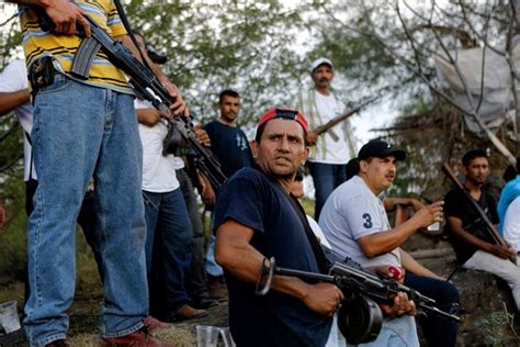 Mexican Farmers Form Vigilante Forces To Confront Drug Cartels Wsj