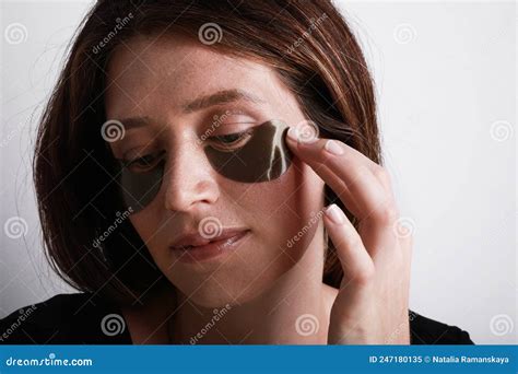 Under Eye Masks For Puffiness Wrinkles Young Woman Applying Eye