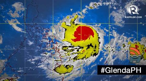 Typhoon Glenda Heads Toward Bicol