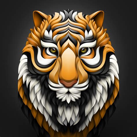 Tiger Art The Best Custom Tiger Artwork Designs