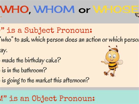 Who Vs Whom Vs Whose How To Use Them Correctly Eslbuzz Learning
