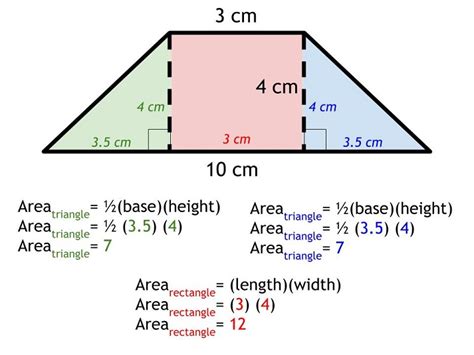 Area Of A Complex Figure Trapezoid Educational Resources K12 Learning