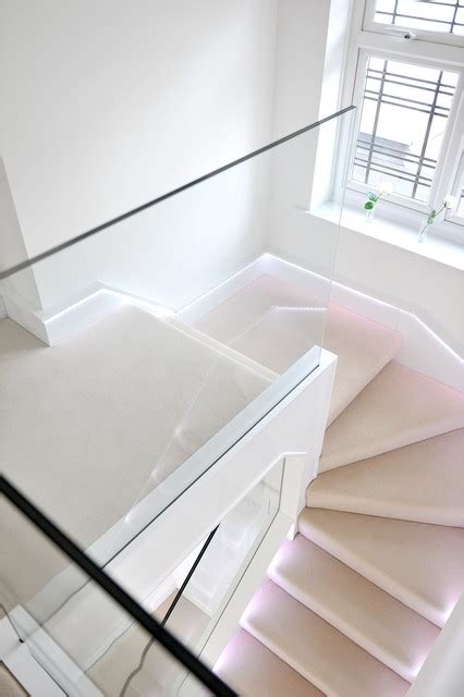Contemporary Glass Staircases Modern Treppen Cardiff Von