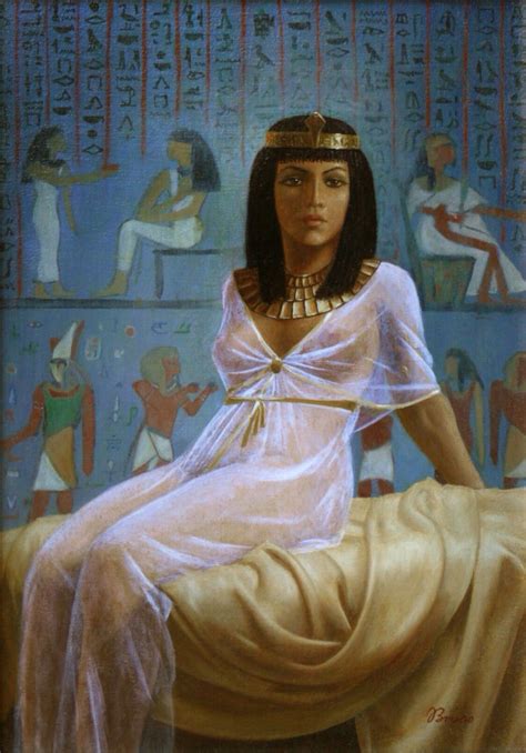 Cleopatra Painting Ancient Egyptian Clothing Egyptian Goddess Art Ancient Egypt Art