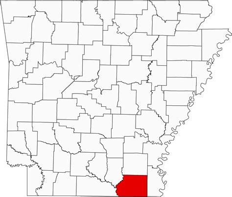Arkansas County Map Gis Geography