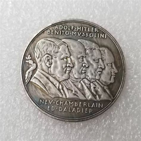 German Ww2 Commemorative Coin 1938