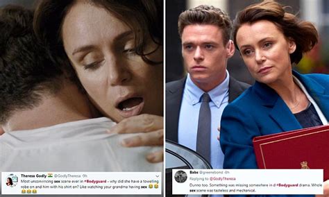 The Sex Scenes Ruined It Bodyguard Viewers Slam Unecessary Romps