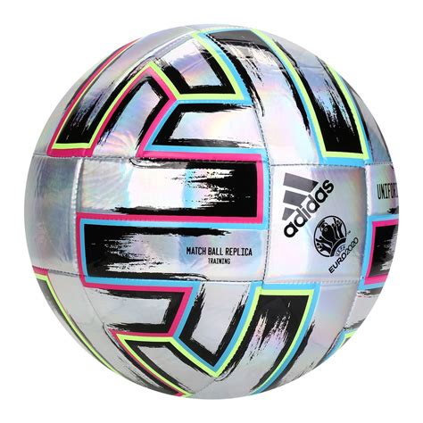Nahtlose oberfläche für besseres ballgefühl. Bola de Futebol Campo Adidas Euro 2020 Uniforia Match Ball Replica Training - Prata | Netshoes