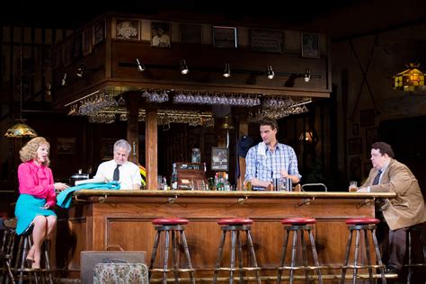 cheers live on stage perfectly transports audiences to where everybody knows your name