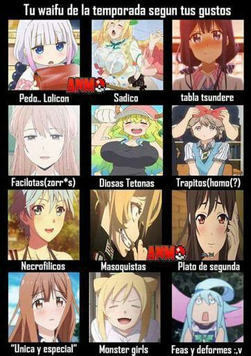 Cual Es Tu Waifu De Esta Temporada Anime Amino