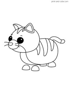 Adopt Me coloring pages | Print and Color.com