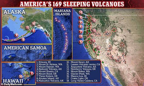 Do You Live In A Volcano Danger Zone S Map Reveals