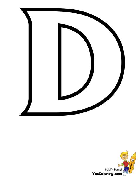 This one is for the letter d and has a picture of a lovely dog to colour in. Standard Letter Printables | Free | Alphabet Coloring Page ...