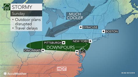 Disruptive Weekend Storms Rain To Usher In Cooler Air To Ohio Valley