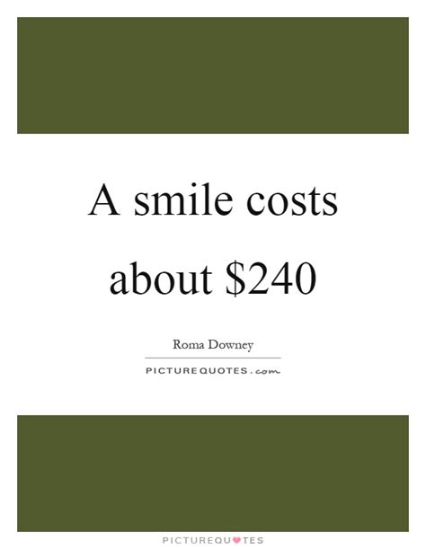 A Smile Costs About Picture Quotes