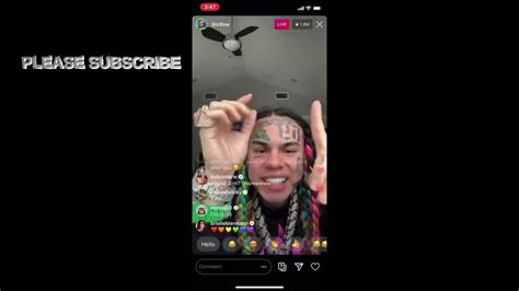 6ix9ine breaks ig live record with 2 million views full video king of ny gooba and flexes