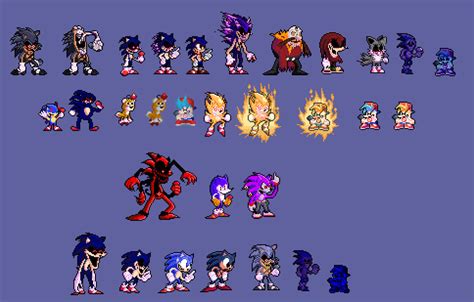 Fnf Sprites Sonicexe By Freddlefrooby On Deviantart