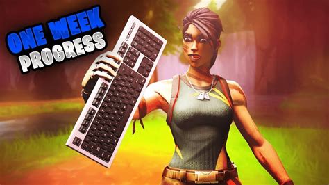 1 Week Progression Ps4 To Pc Controller To Keyboard And Mouse Fortnite