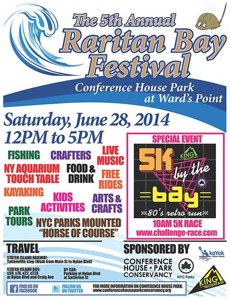 5th Annual Raritan Bay Festival Staten Island June 28 The Amboy