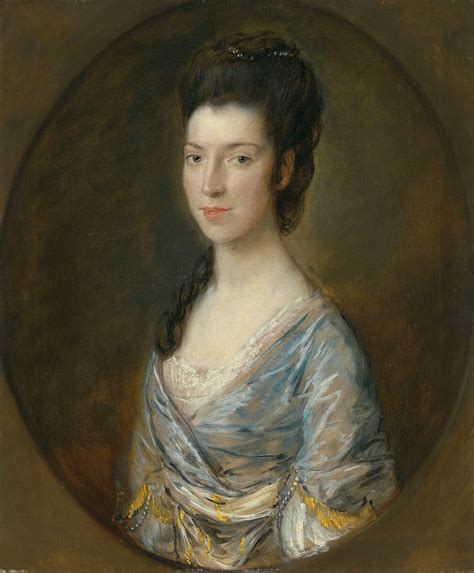 Thomas Gainsborough Portrait Of A Lady