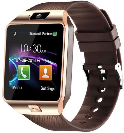 Bluetooth Smartwatchgopshdz Touchscreen Wrist Smart Phone Watch Sports