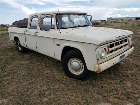 Dodge D200 Crew Cab Sweptline Classic Dodge Other Pickups 1968 For Sale