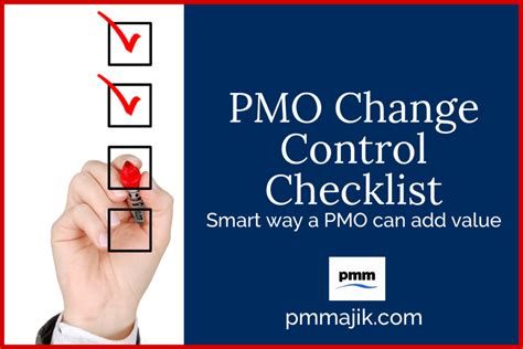 Pmo Change Control Checklist Pm Majik