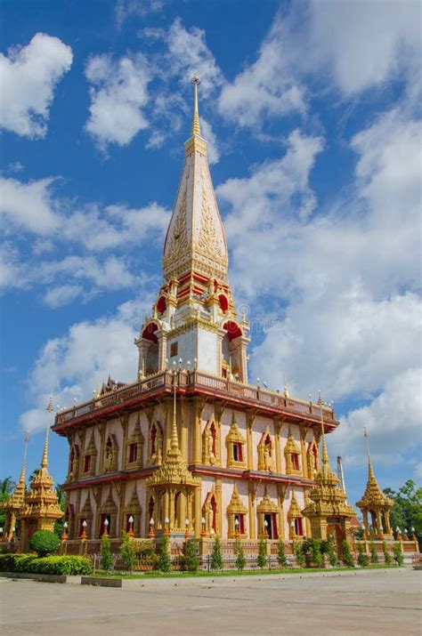 Wat Chalong Temple In Phuket Stockbild Bild Von Ferien Buddhismus