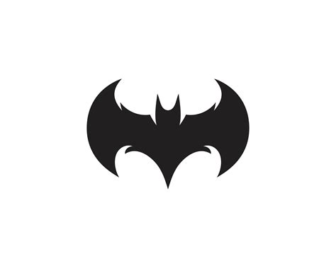 Bat Vector Icon Logo Template 596184 Vector Art At Vecteezy